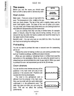 Preview for 12 page of Tricity Bendix SGD60 Operating Instructions Manual