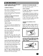 Preview for 21 page of Tricity Bendix SI 055 Operating And Installation Instructions