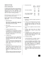 Preview for 15 page of Tricity Bendix SI 2 Operating And Installation Manual