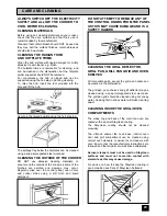 Preview for 23 page of Tricity Bendix SI 2 Operating And Installation Manual