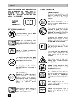 Preview for 6 page of Tricity Bendix SI 351 Operating And Installation Instructions