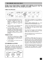 Preview for 17 page of Tricity Bendix SI 351 Operating And Installation Instructions