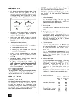 Preview for 18 page of Tricity Bendix SI 351 Operating And Installation Instructions