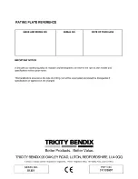 Preview for 40 page of Tricity Bendix SI 351 Operating And Installation Instructions