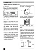 Preview for 8 page of Tricity Bendix SI 520 Operating And Installation Instructions