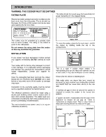 Preview for 8 page of Tricity Bendix SI 530 Operating And Installation Manual