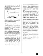 Preview for 9 page of Tricity Bendix SI 530 Operating And Installation Manual