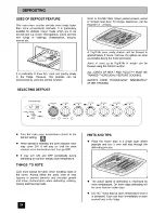 Preview for 24 page of Tricity Bendix SI 530 Operating And Installation Manual