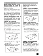 Preview for 25 page of Tricity Bendix SI 530 Operating And Installation Manual