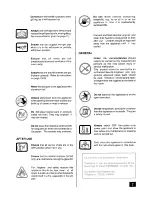 Preview for 7 page of Tricity Bendix SI340 Operating And Installation Instructions