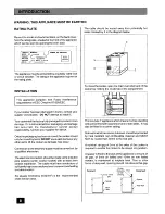 Preview for 8 page of Tricity Bendix SI340 Operating And Installation Instructions