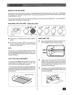 Preview for 23 page of Tricity Bendix SI340 Operating And Installation Instructions