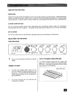 Preview for 25 page of Tricity Bendix SI340 Operating And Installation Instructions