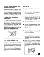 Preview for 23 page of Tricity Bendix SI4023 Operating And Installation Instructions