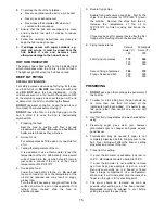 Preview for 15 page of Tricity Bendix SI505 Operating & Installation Instructions Manual