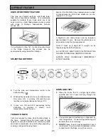 Preview for 24 page of Tricity Bendix SI505 Operating & Installation Instructions Manual