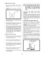 Preview for 28 page of Tricity Bendix SI505 Operating & Installation Instructions Manual