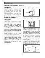 Preview for 8 page of Tricity Bendix SIE 250 Operating And Installation Instructions