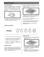 Preview for 19 page of Tricity Bendix SIE 250 Operating And Installation Instructions