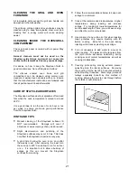 Preview for 21 page of Tricity Bendix SIE 250 Operating And Installation Instructions