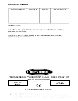 Предварительный просмотр 32 страницы Tricity Bendix SIE 400 Operating And Installation Instructions