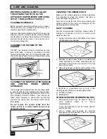 Preview for 24 page of Tricity Bendix SIE 459 Operating And Installation Instruction