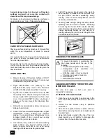 Preview for 26 page of Tricity Bendix SIE 459 Operating And Installation Instruction