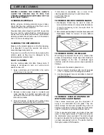 Preview for 25 page of Tricity Bendix SIE 505 Operating And Installation Instructions