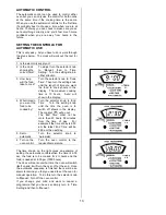 Preview for 13 page of Tricity Bendix SIE 533 Operating & Installation Instructions Manual