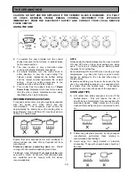 Preview for 14 page of Tricity Bendix SIE 533 Operating & Installation Instructions Manual