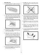 Preview for 19 page of Tricity Bendix SIE 533 Operating & Installation Instructions Manual