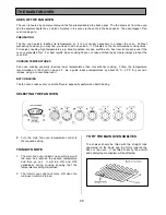 Preview for 20 page of Tricity Bendix SIE 533 Operating & Installation Instructions Manual