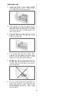 Preview for 21 page of Tricity Bendix SIE 533 Operating & Installation Instructions Manual