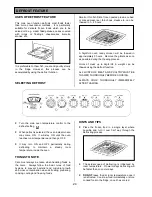 Preview for 24 page of Tricity Bendix SIE 533 Operating & Installation Instructions Manual