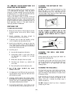 Preview for 26 page of Tricity Bendix SIE 533 Operating & Installation Instructions Manual