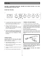 Preview for 16 page of Tricity Bendix SIE325 Operating And Installation Instructions