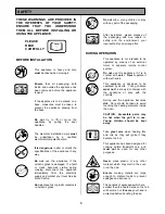 Preview for 6 page of Tricity Bendix SIE326 Operating & Installation Instructions Manual