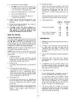 Preview for 15 page of Tricity Bendix SIE340 Operating & Installation Instructions Manual