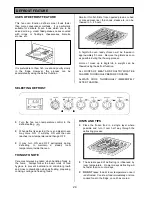 Preview for 24 page of Tricity Bendix SIE340 Operating & Installation Instructions Manual