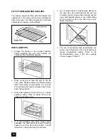 Preview for 18 page of Tricity Bendix SIE401 Operating And Installation Instructions