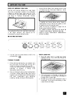 Preview for 21 page of Tricity Bendix SIE401 Operating And Installation Instructions