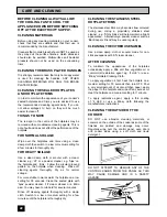 Preview for 22 page of Tricity Bendix SIE401 Operating And Installation Instructions