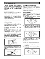 Предварительный просмотр 24 страницы Tricity Bendix SIE424 Operating & Installation Instructions Manual