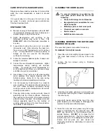 Предварительный просмотр 26 страницы Tricity Bendix SIE424 Operating & Installation Instructions Manual