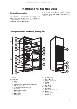 Preview for 5 page of Tricity Bendix TB 100 FF Installation & Operating Instructions Manual