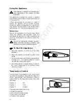 Preview for 6 page of Tricity Bendix TB 100 FF Installation & Operating Instructions Manual