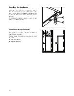 Предварительный просмотр 16 страницы Tricity Bendix TB 117 FF Operating & Installation Instructions Manual