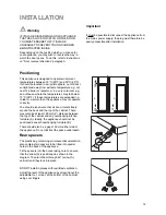 Preview for 15 page of Tricity Bendix TB 180 TF Operating And Installation Instructions