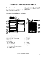 Предварительный просмотр 5 страницы Tricity Bendix TB 42 UF Operating & Installation Instructions Manual