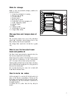 Preview for 7 page of Tricity Bendix TB 55 R Operating & Installation Instructions Manual